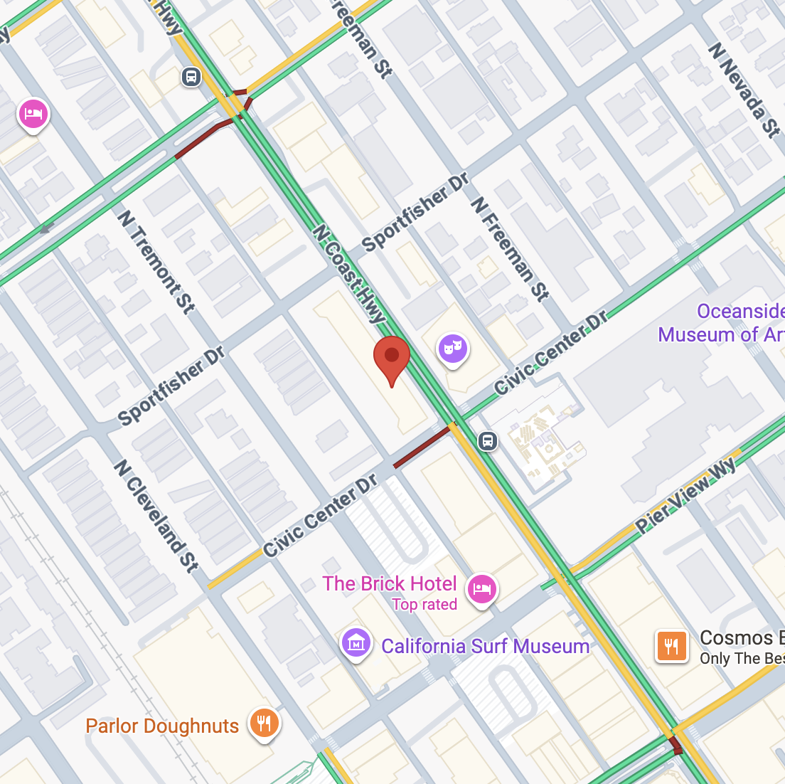 Natty Bella location. Mobile image