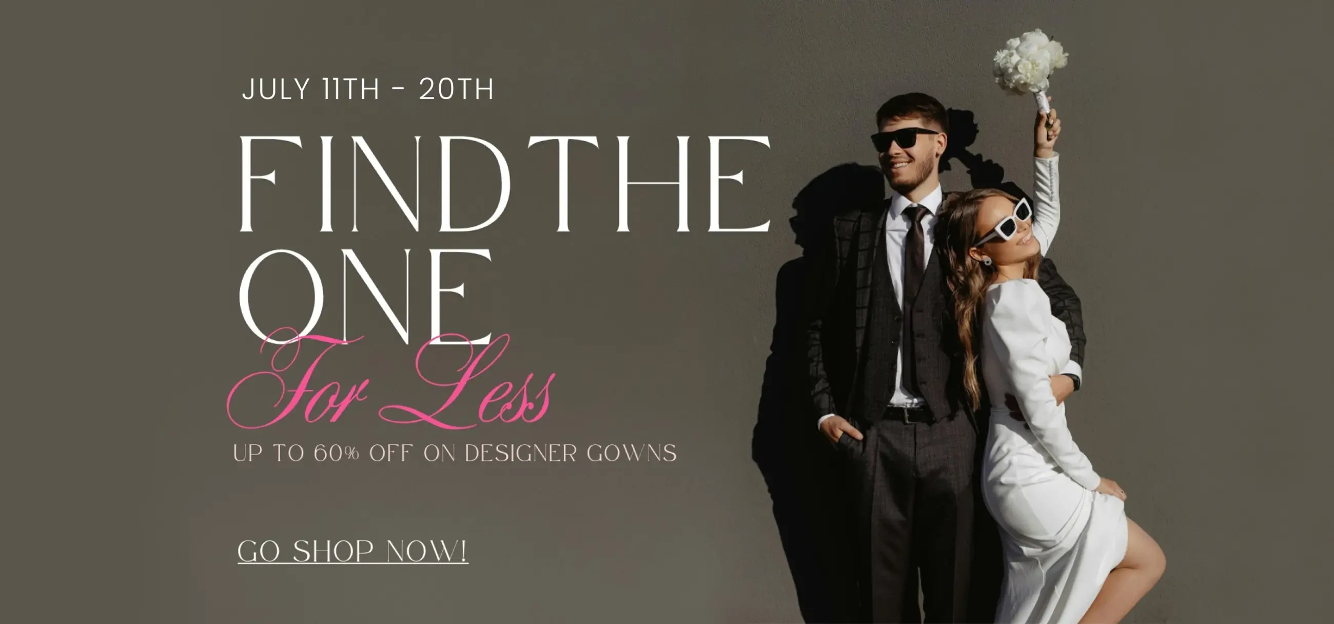 Sample Sale Banner for Desktop