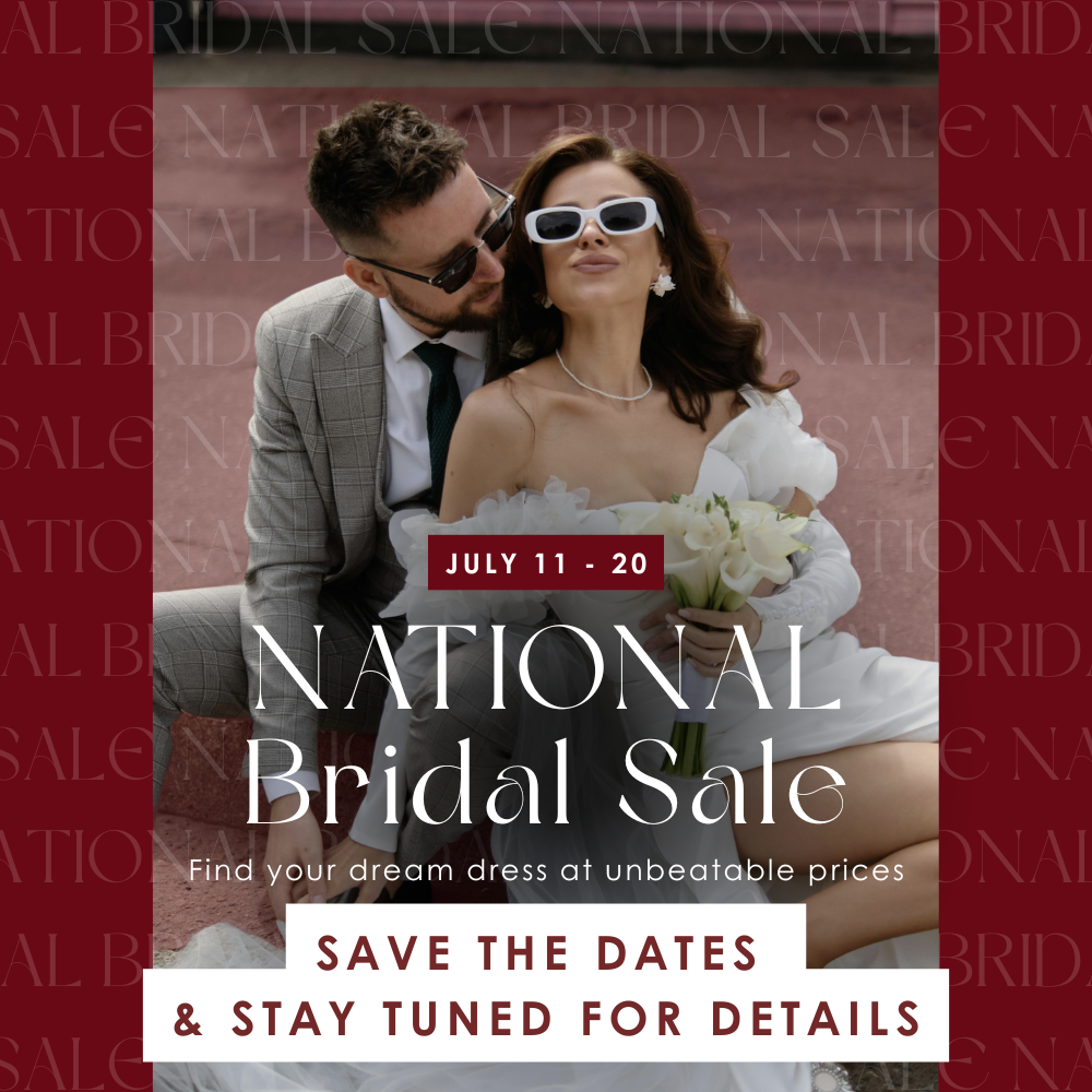 National Bridal Sale 2026 Banner for Mobile